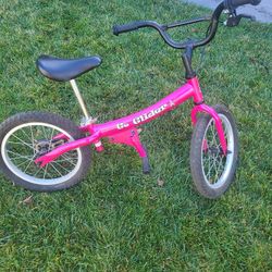  Go Glider 16" Balance Bike Pink Kids Bike