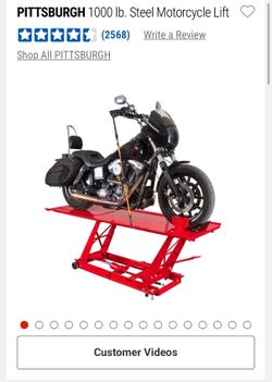 Motorcycle lift