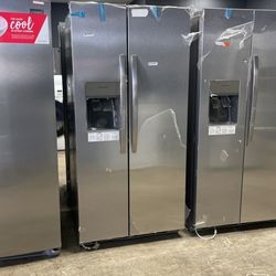 33 Frigidaire Side By Side Refrigerator AQ