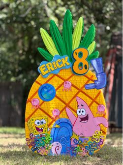 SpongeBob 🧽 SquarePants pineapple 🍍 house piñata