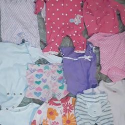 Baby Girl Clothes From Premie - 3/4 Years Old 