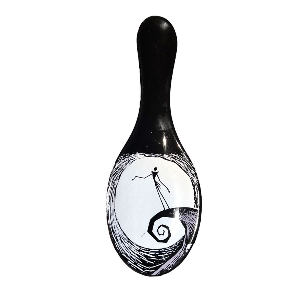 Disney Nightmare Before Christmas Black Spoon Rest Ceramic Jack Art  Halloween