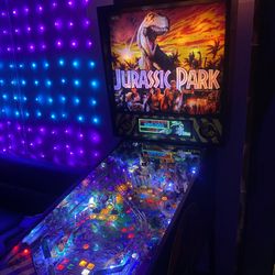 Jurassic Park Pinball Machine + Upgrades