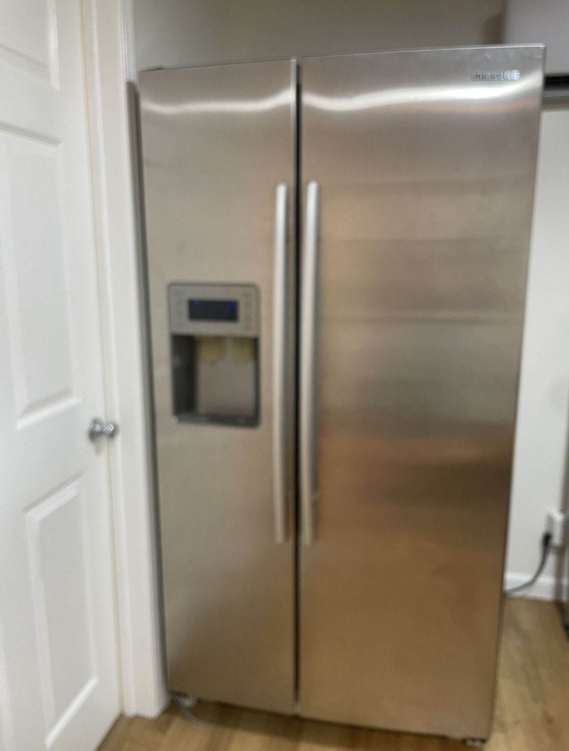 Samsung Refrigerator RS277 Double Door Fridge Freezer With Water Ice Dispenser