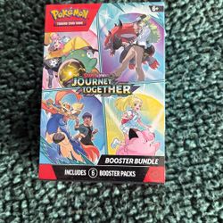 Pokemon Cards Journey Together Booster Bundle 