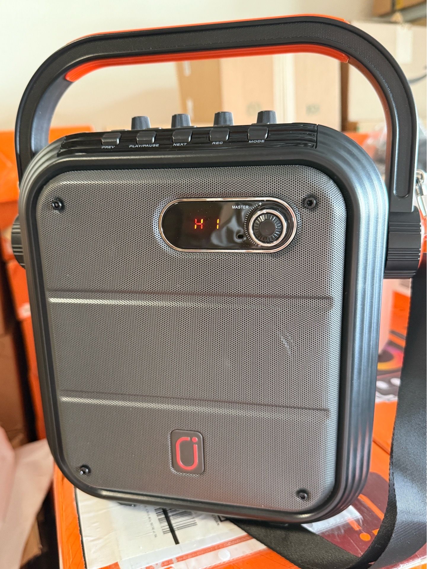 Brand New JYX-66BT Portable Karaoke Speaker with 2 Wireless Mics & Remote