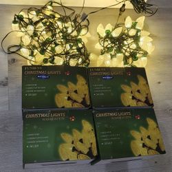 132ft C9 LED Christmas Lights (Warm White)