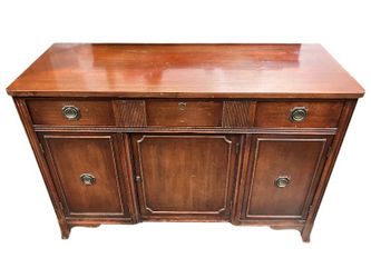 Vintage Bernhardt Buffet Sideboard Cabinet