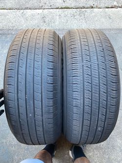 2) 235/60/18 Yokohama Geolandar X-CV G99 Tires  Tread measures approx 5-6/32  DOT 3624  $125 for Both  I carry other sizes as well