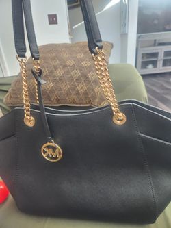 Black Michael Kors Tote Handbag