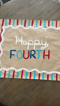 Forth Of July Banner 