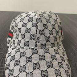 Grey Gucci Hat
