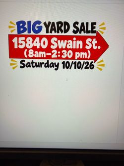 Huge Yard Sale- 10-101