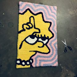  Custom Decor Rug  “Unfazed Not Aphasia” 