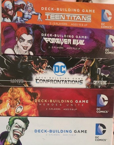 DC Deck Building Game