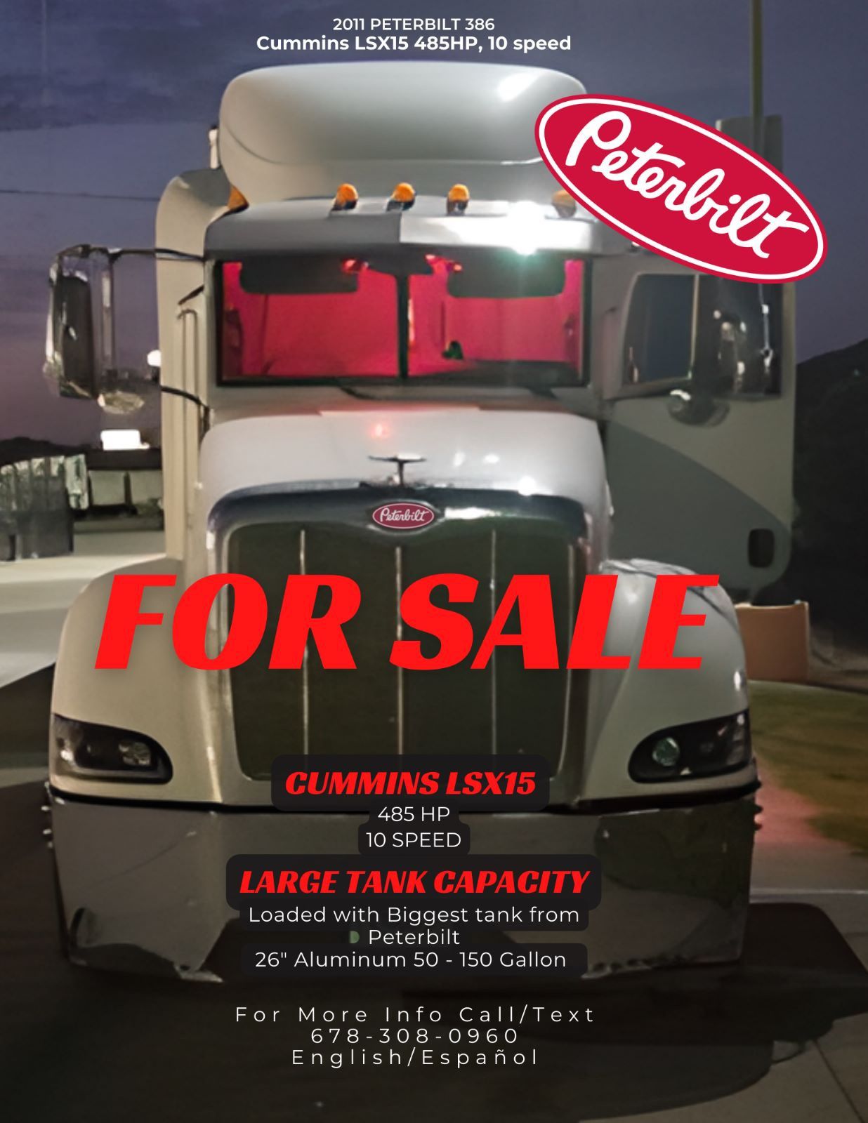 2011 Peterbilt 386