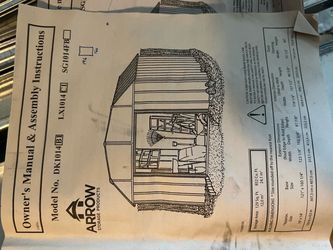 Arrow Lexington Metal Shed 10X14