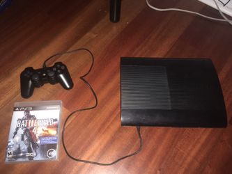 PS3 Super Slim With BattleField 4