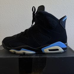 Jordan 6 Retro UNC Tar Heels Size 8.5 Men’s (Brand New) $160