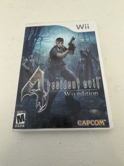 Nintendo Wii Resident Evil 4 Wii Edition