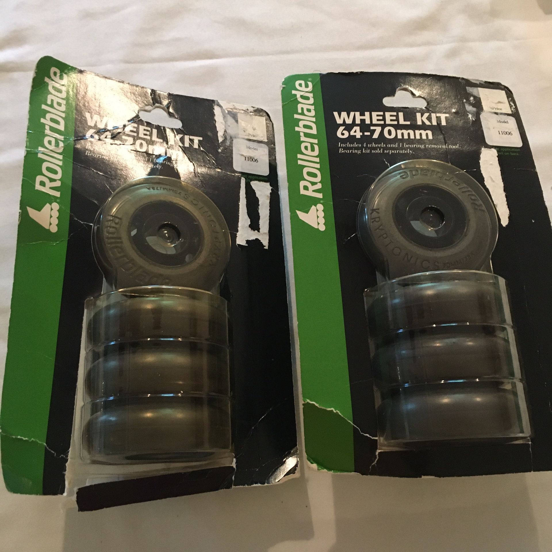 New Replacement Wheel Kits For Roller Blades. Size 64-70mm.