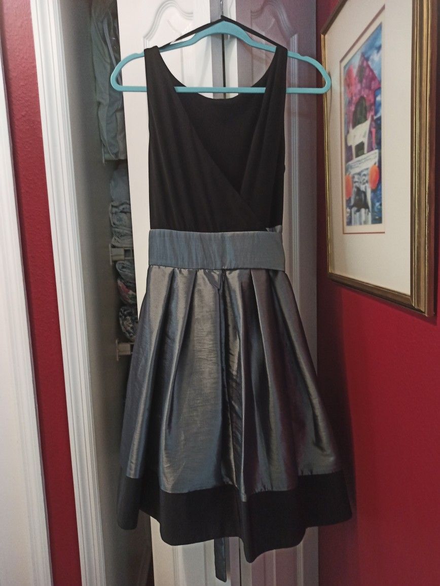 Black /Silver Evening dress