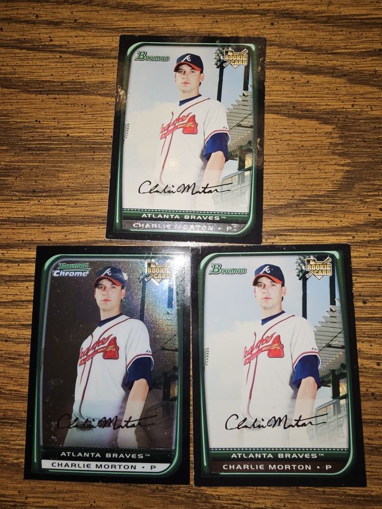 3 -- 2008 Bowman Rookies Charlie Morton