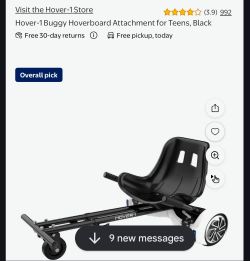 Hover board wagon