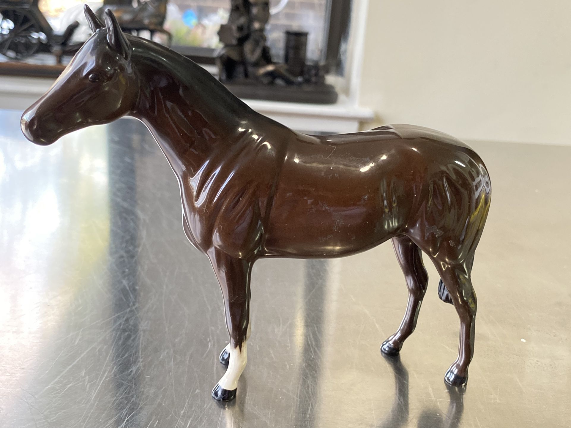Royal Doulton Bois Roussel Race Horse in Brown Gloss - Made in England