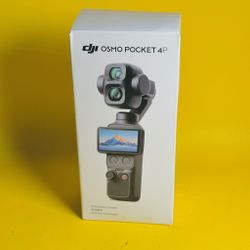DJI Osmo Pocket 4P Dual Lens Gimbal Camera - Open Box Like New