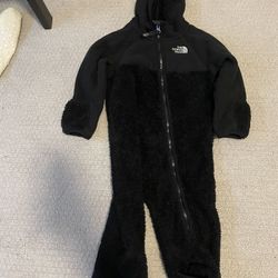 North Face Oso One-Piece Black 12-18 Months