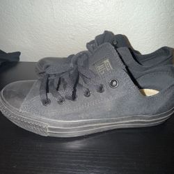 All Black Converse 
