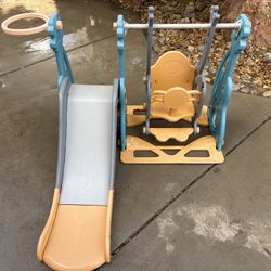 Toddler Slide and Swing