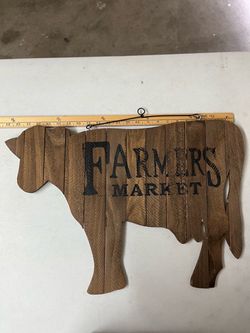 Large wood home decor