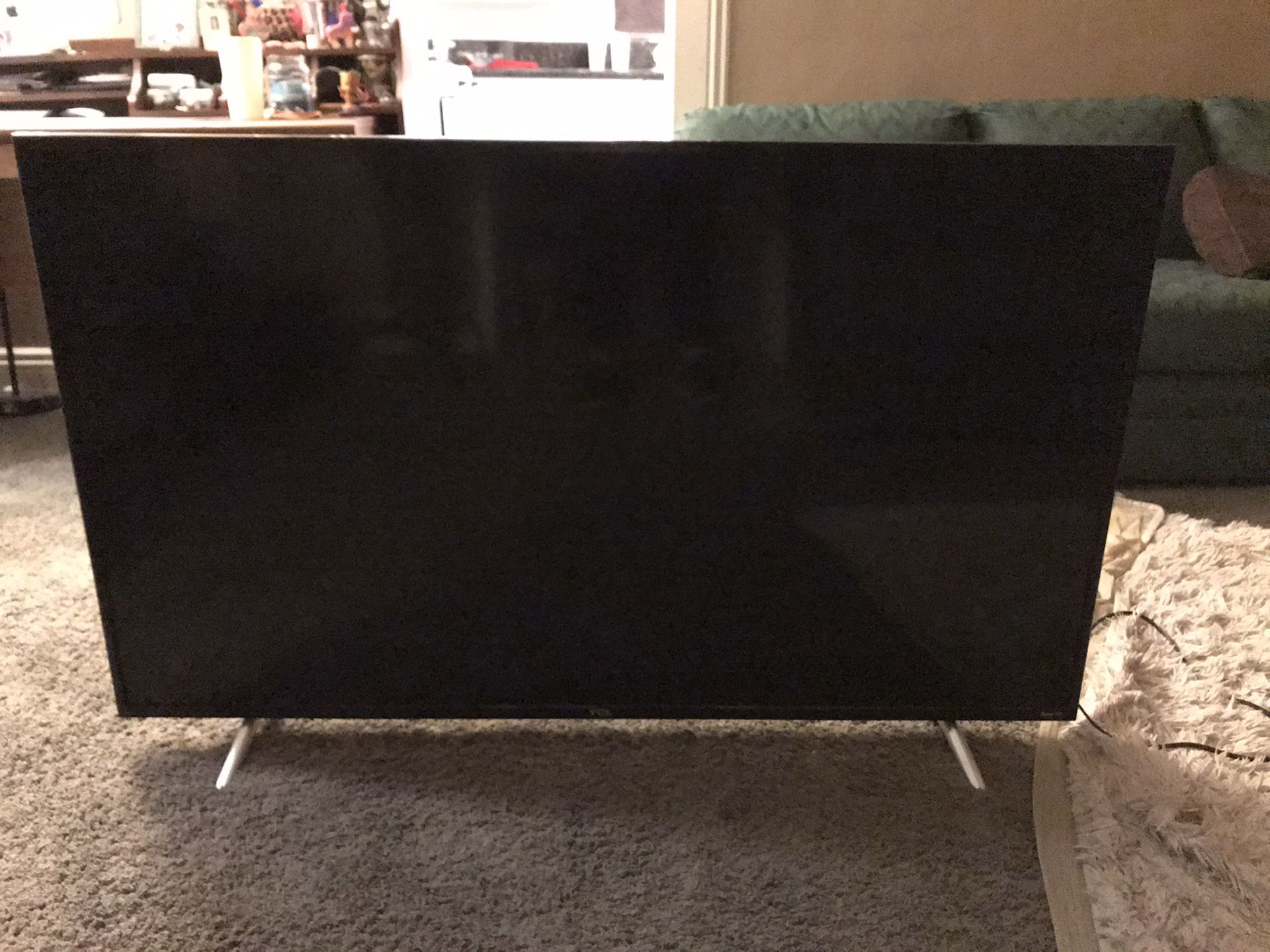 TCL Roku 55” TV Black Screen with Sound Only