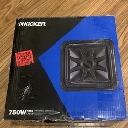 Brand New Kicker Solobaric L7 12” READ AD