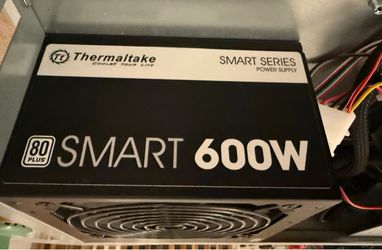 Thermaltake Smart 600W 80+ Power Supply - ATX PSU