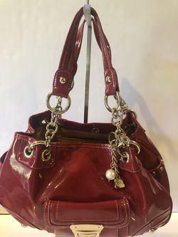 Kathy Van Zeeland Patent Leather Purse