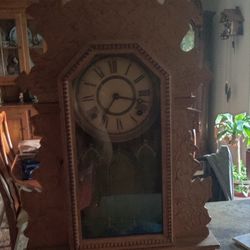 Antique Gilbert parlor clock
