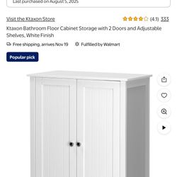 Bathroom Cabinet Or Living Room Cabinet You Can Use For Anything