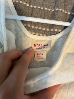 White dress size S