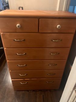 Wood dresser