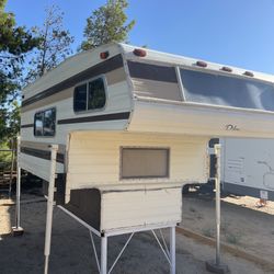 Vintage truck camper
