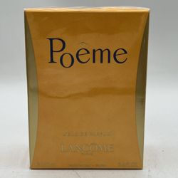Poeme Lancome L’Eau De Parfum Spray 3.4 oz. 100 Ml New In Sealed Box *Authentic*