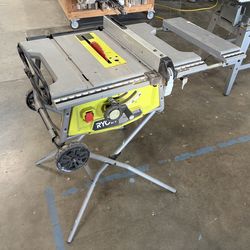Ryobi 10” table saw