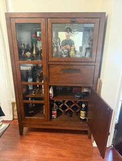 Wooden Bar Cabinet