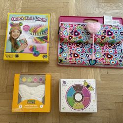 Kids Activity Bundle + Lap Desk – Craft Kits Included