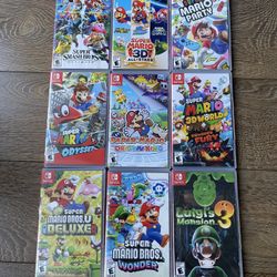 Mario Nintendo Switch Games