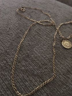14 K gold chain