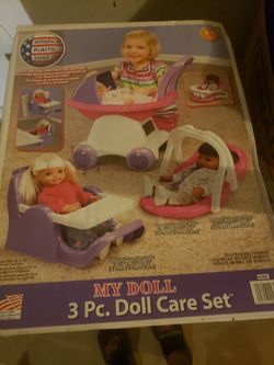 My doll 3 pc doll set